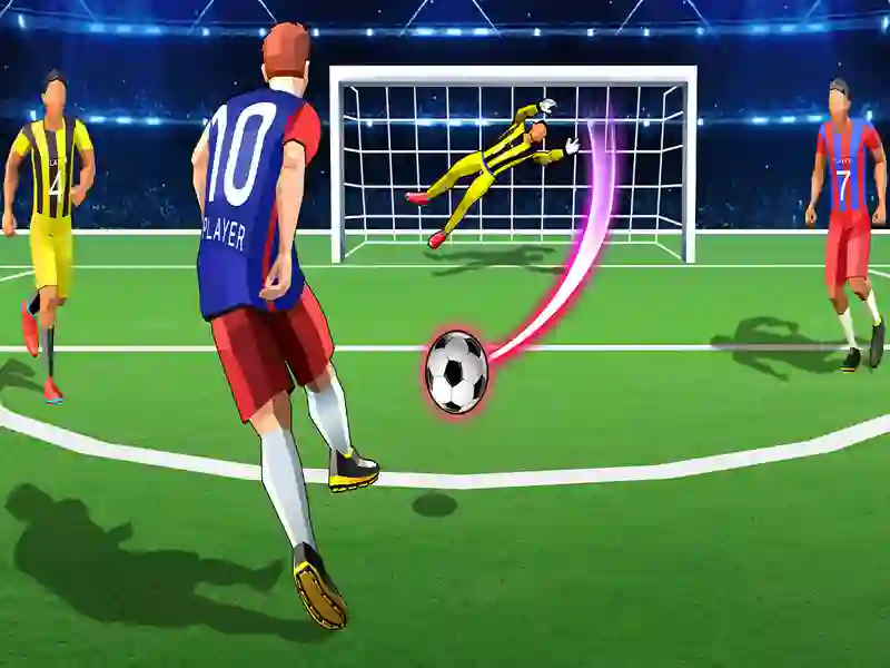 Mchezo Mpira wa miguu kukimbilia 3d online