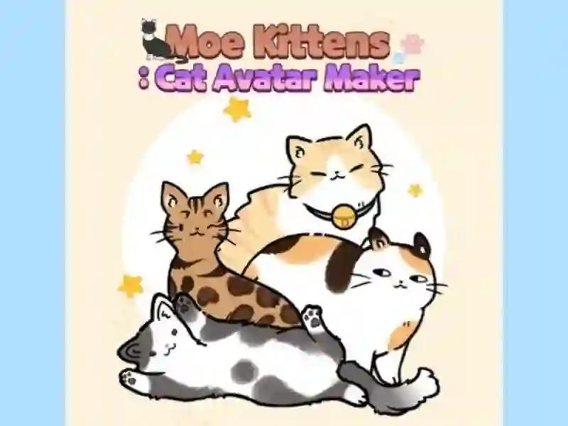 Mchezo MOE Kittens: paka Avatar Maker online