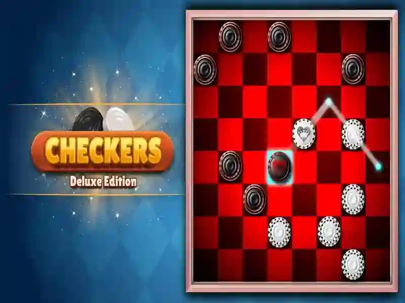 Mchezo Toleo la Checkers Deluxe online