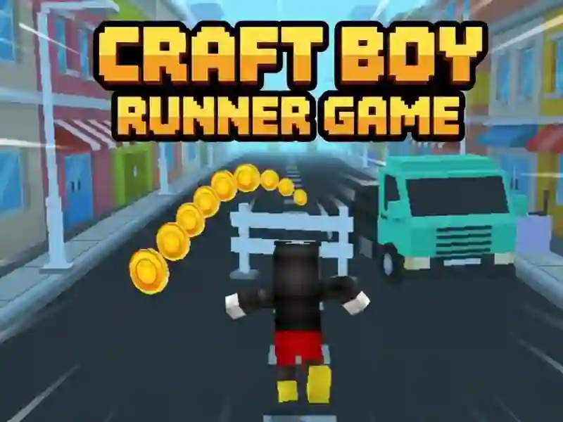 Mchezo Craft Boy Runner Mchezo online Mchezo Craft Boy Runner Mchezo online