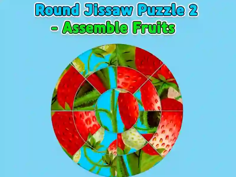 Mchezo Mzunguko wa Jigsaw Puzzle 2 — Kusanya Matunda online