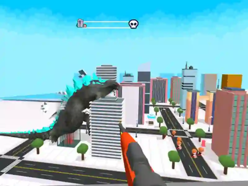 Mchezo Giant alitaka monster online