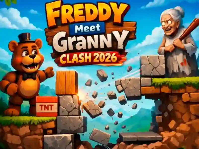 Mchezo Freddy Kutana na Granny Clash 2026 online
