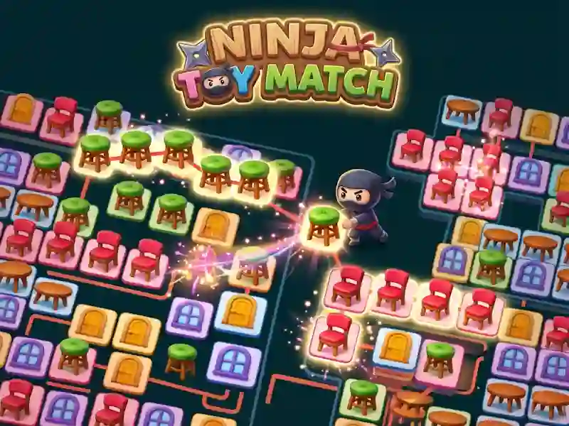 Mchezo Ninja Toy Match online