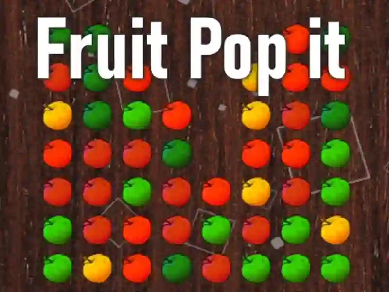 Mchezo Matunda pop yake online