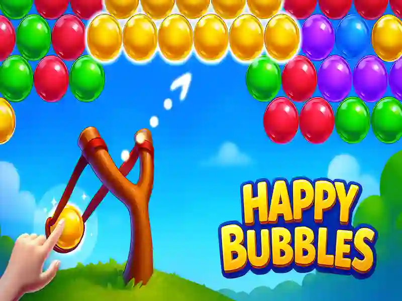 Mchezo Bubbles zenye furaha online