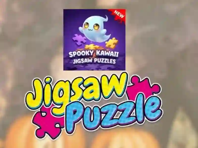 Mchezo Spooky kawaii jigsaw puzzles online