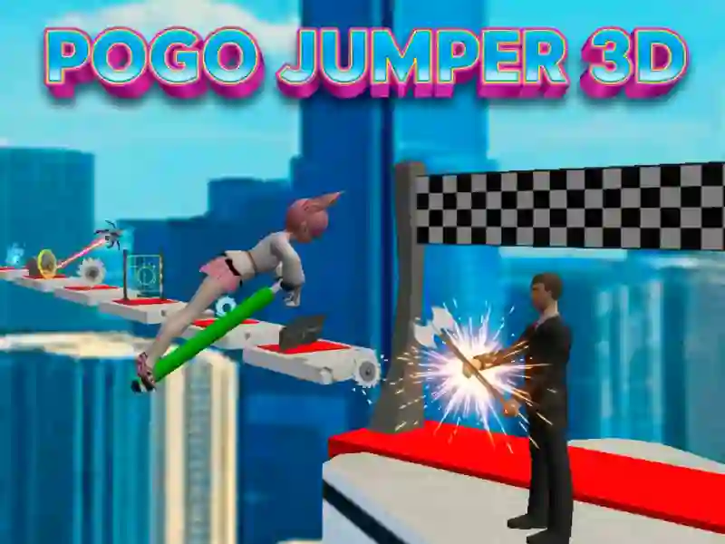 Mchezo Pogo Jumper 3D online