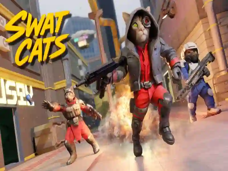 Mchezo Swat Kats Shooter online Mchezo Swat Kats Shooter online