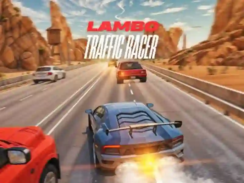 Mchezo Racer ya Trafiki ya Lambo online Mchezo Racer ya Trafiki ya Lambo online