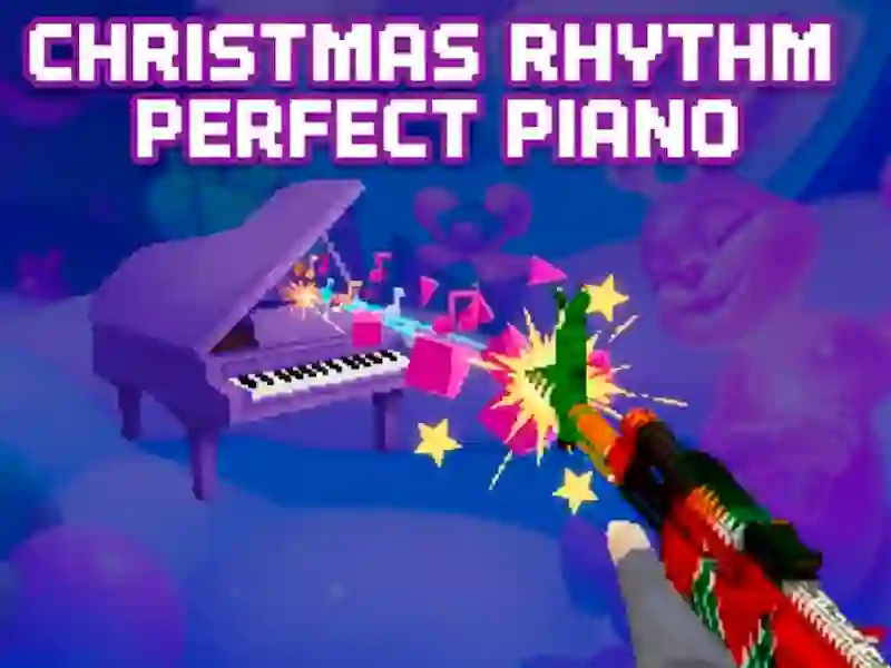 Mchezo Krismasi Rhythm Perfect Piano online
