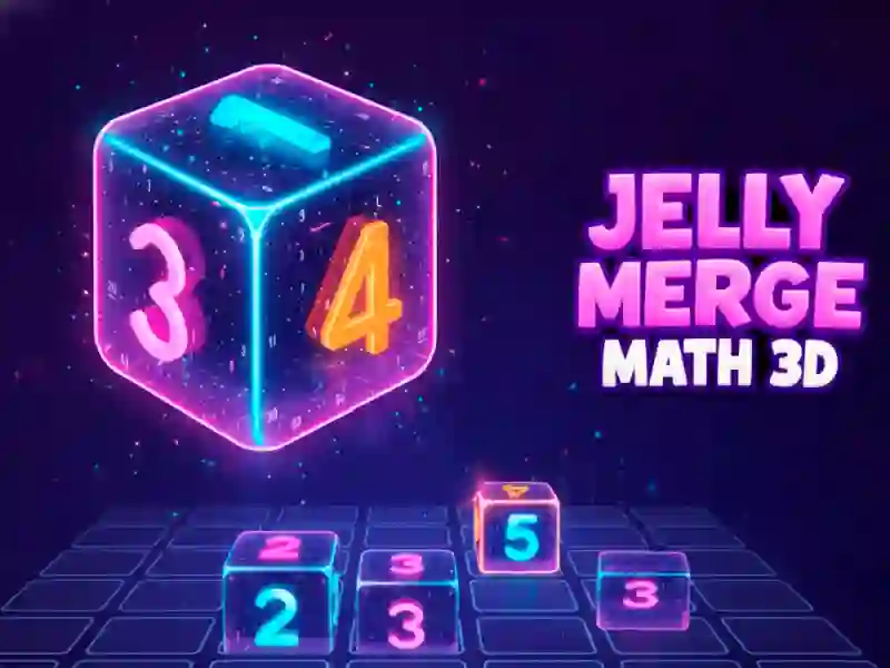 Mchezo Jelly Unganisha Math 3D online
