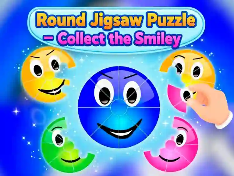 Mchezo Mzunguko wa Jigsaw Puzzle — Kusanya Tabasamu online