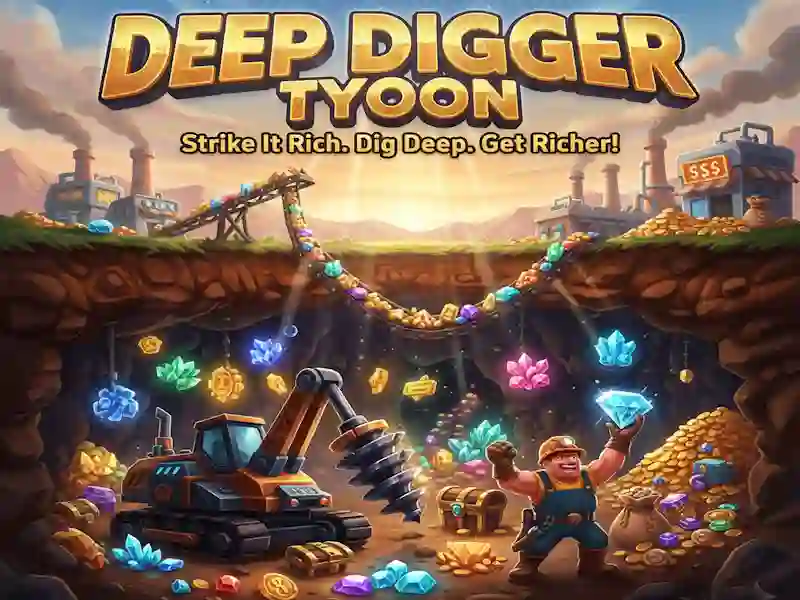 Mchezo Deep Digger Tycoon online