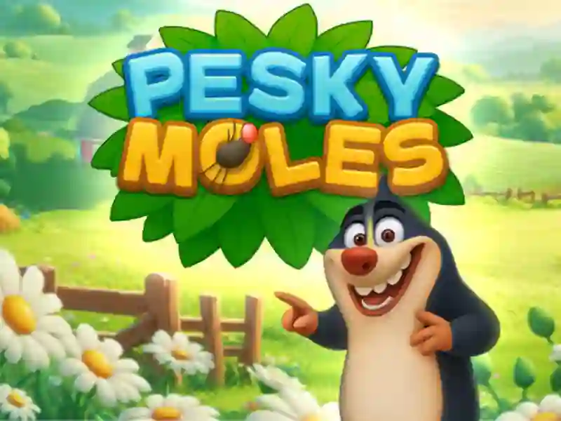 Mchezo Pesky moles online