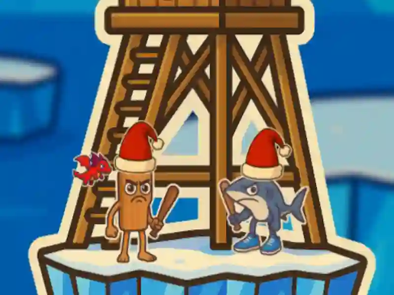 Mchezo Tung Tung Sahur Snow Arena online