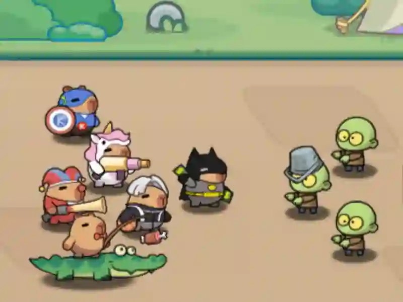 Mchezo Capybara nenda! online