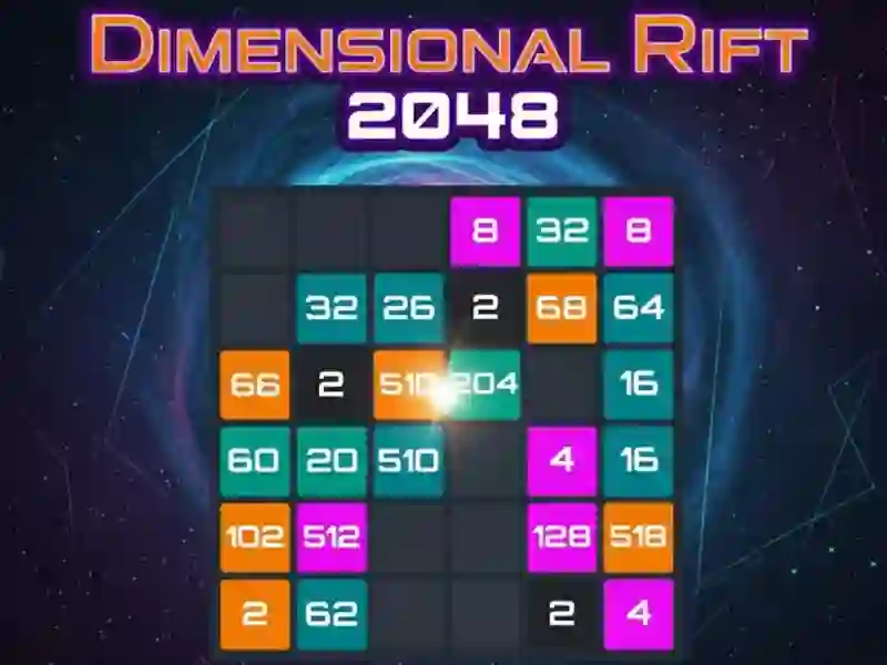 Mchezo Dimensional Rift 2048 online