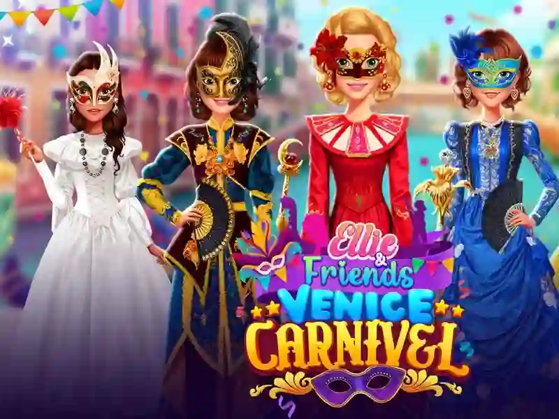 Mchezo Ellie na marafiki Venice Carnival online