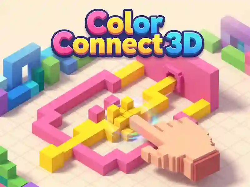 Mchezo Color Connect 3D online