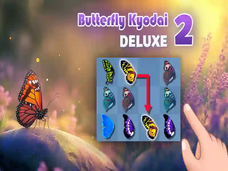 Mchezo Kipepeo Kyodai Deluxe 2 online
