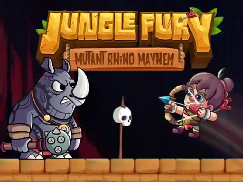 Mchezo Jungle Fury Mutant Rhino Mayhem online Mchezo Jungle Fury Mutant Rhino Mayhem online