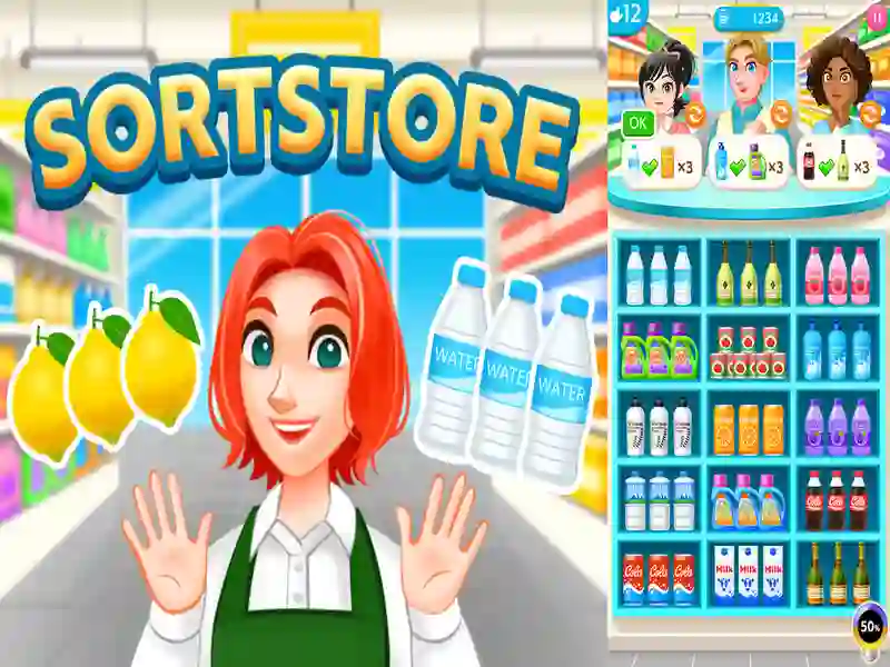 Mchezo SORTSTORE online Mchezo SORTSTORE online