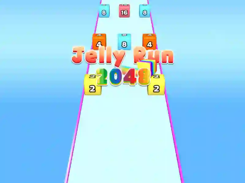 Mchezo Jelly Run 2048 online