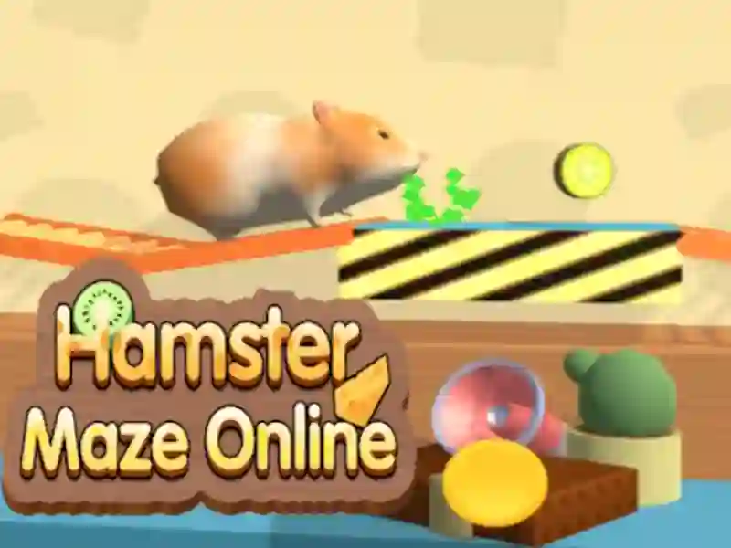 Mchezo Hamster maze mkondoni online