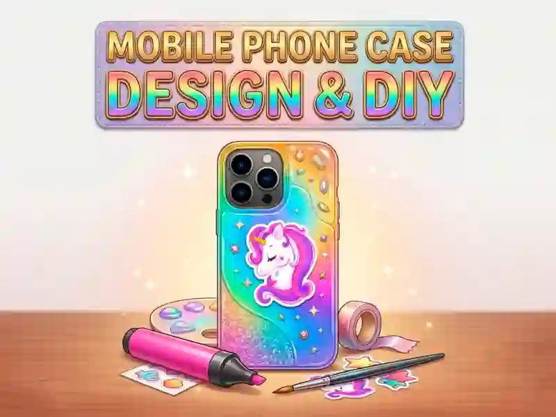 Mchezo Mobile Phone Case Design & DIY online