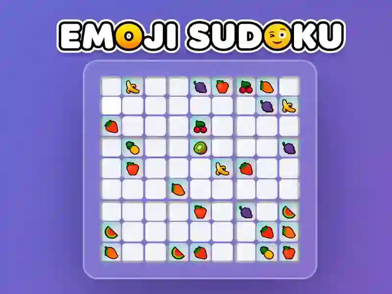 Mchezo Emoji Sudoku online