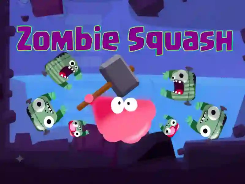 Mchezo Zombie Squash online