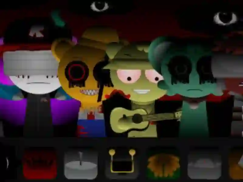 Mchezo Sprunki ilibadilisha awamu ya 3 dhahiri online