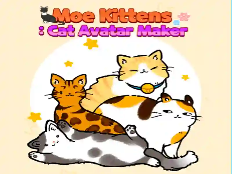 Mchezo MOE Kittens Cat Avatar Maker online