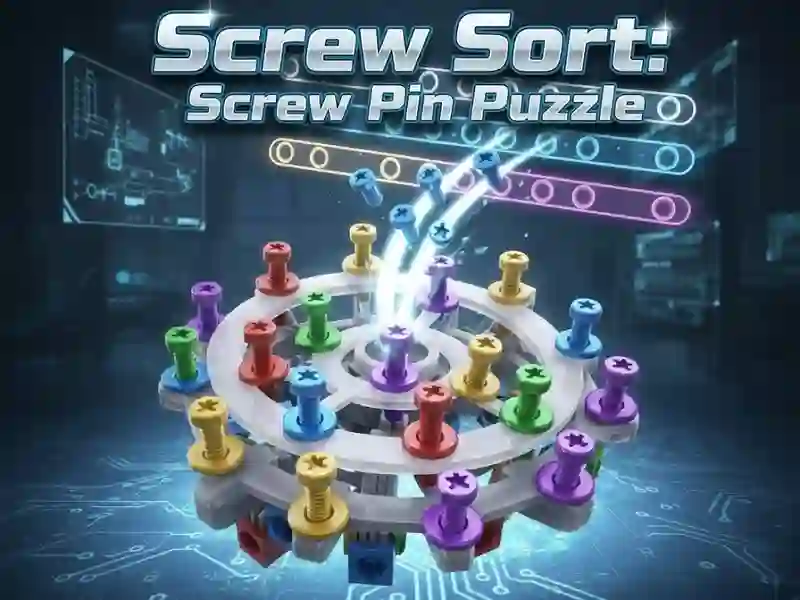 Mchezo Aina ya screw: screw pin puzzle online