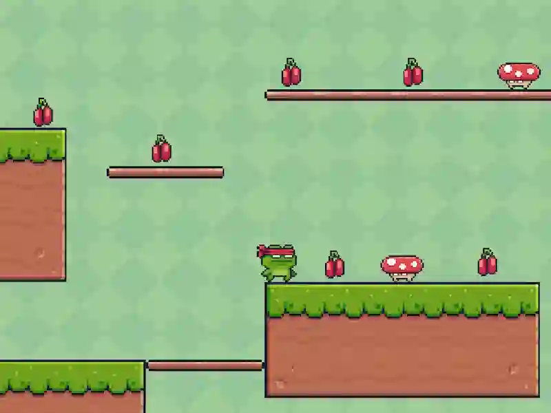 Mchezo Frog adventure online