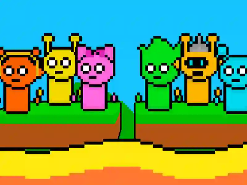 Mchezo Sprunki lava kutoroka 2player online Mchezo Sprunki lava kutoroka 2player online