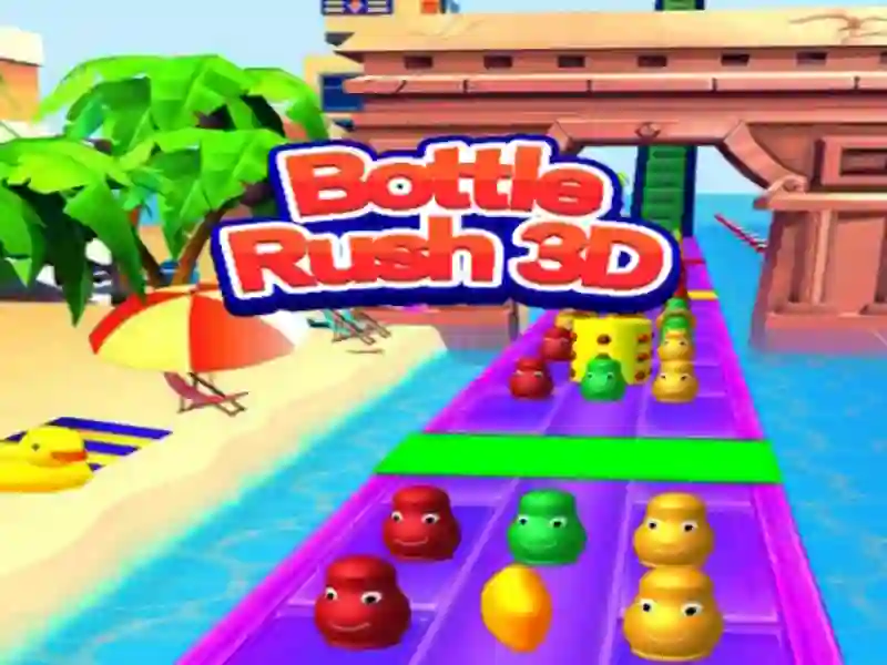 Mchezo Chupa kukimbilia 3d online Mchezo Chupa kukimbilia 3d online