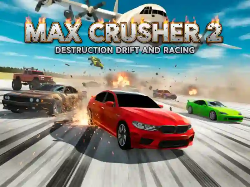 Mchezo Max Crusher 2 — Uharibifu Drift na Mashindano! online