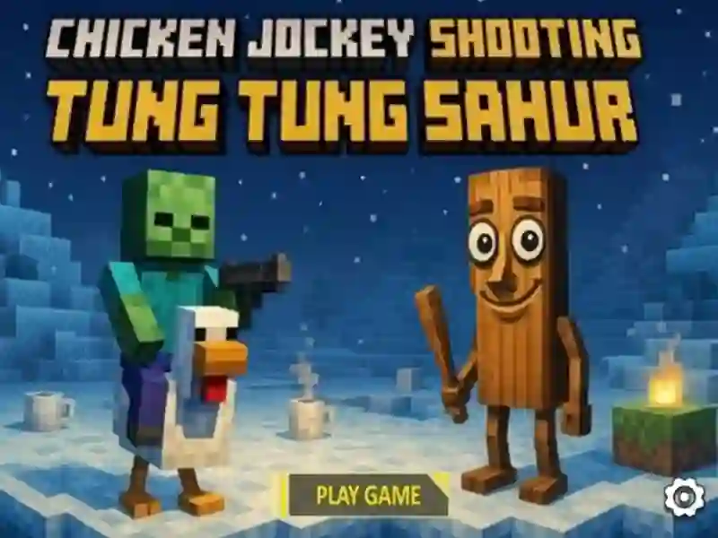 Mchezo Kuku Jockey Risasi Tung Tung Sahur online Mchezo Kuku Jockey Risasi Tung Tung Sahur online
