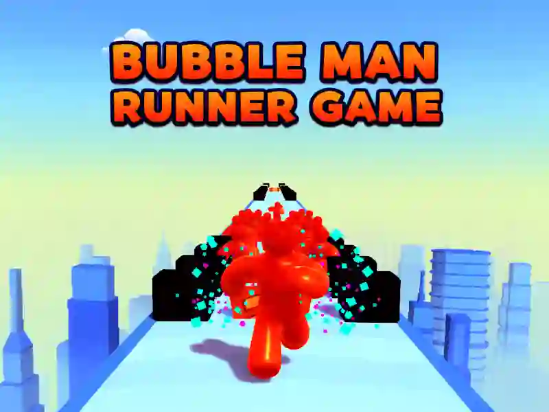Mchezo Bubble Man Runner Mchezo online