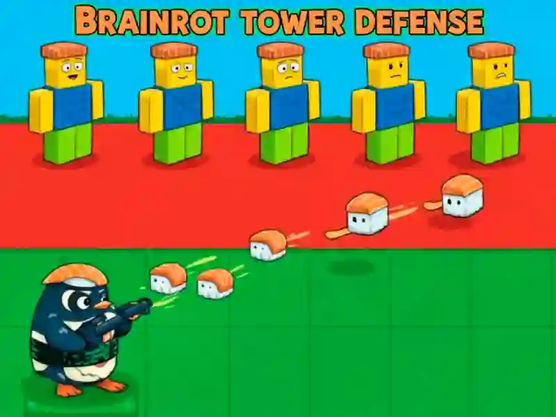 Mchezo Brainrot Tower Ulinzi online