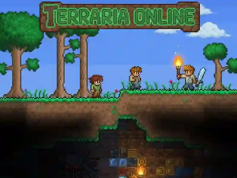 Mchezo Terraria mkondoni online