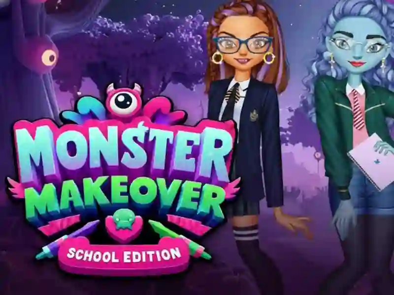 Mchezo Toleo la Shule ya Monster Makeover online