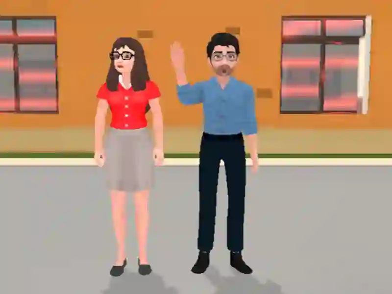 Mchezo Hadithi za Shule: Mwalimu Sim online