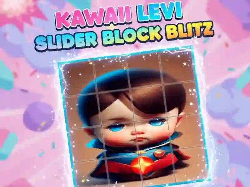 Mchezo Kawaii Levi Slider Block Blitz online
