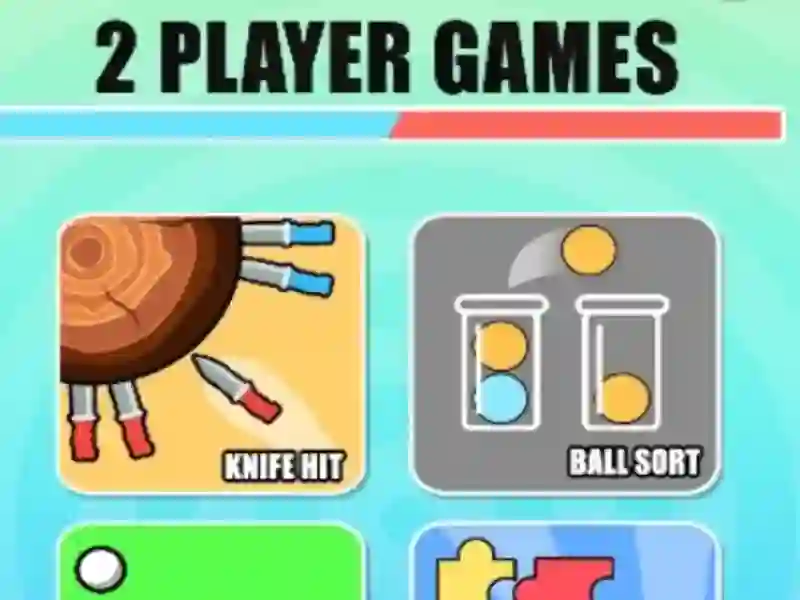 Mchezo Michezo 2 ya wachezaji 1v1 vita online