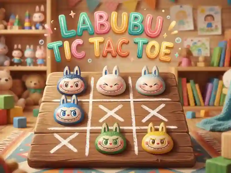 Mchezo Labubu Tic Tac Toe online
