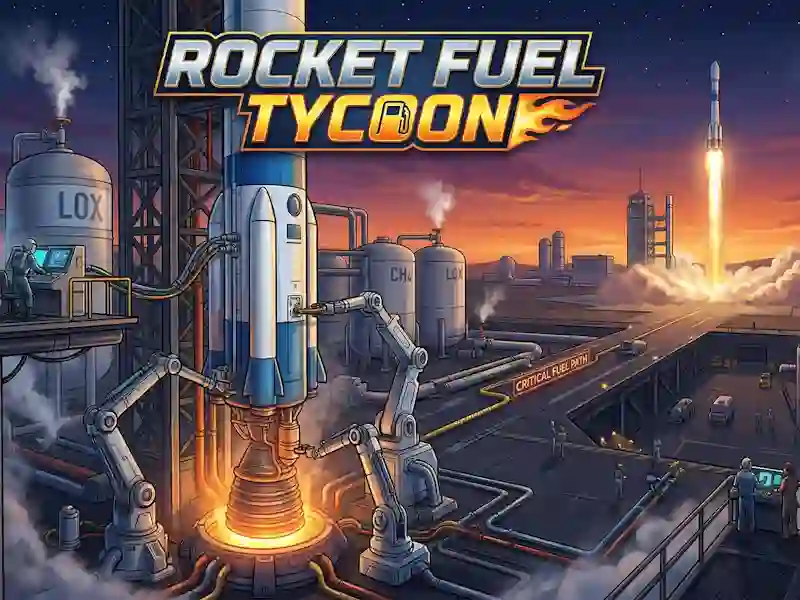 Mchezo Rocket Fuel Tycoon online