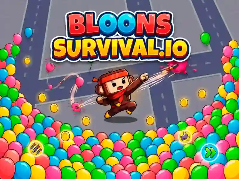 Mchezo Bloons Survival.io online